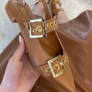 Slingback Amanda Nude