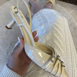 Scarpin Franciele Off White