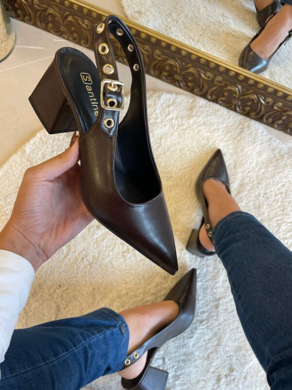 Scarpin Millie Chocolate