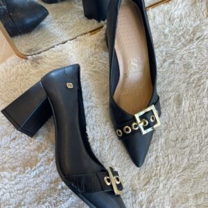 Scarpin Carina Preto