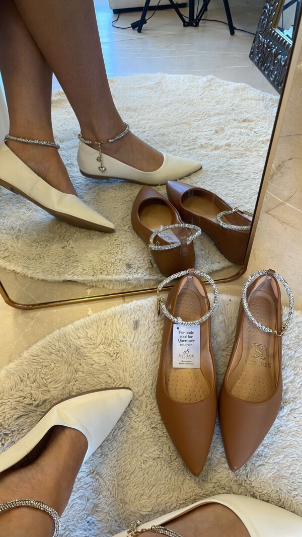 Sapatilha Keila Off White - Imagem 2