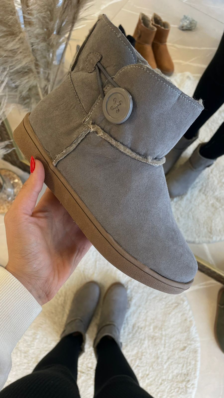 Bota Esquimó Cinza