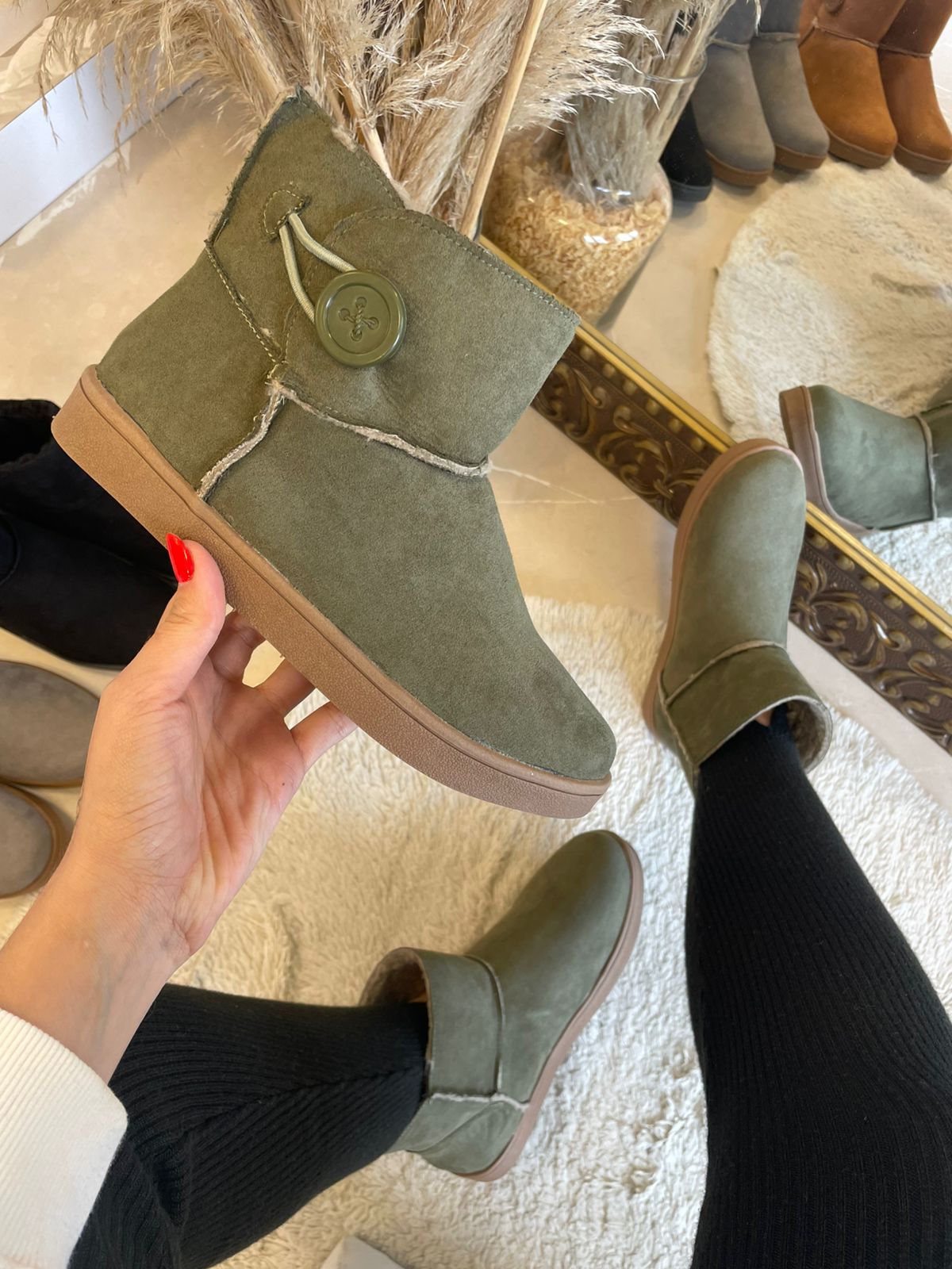Bota Esquimó Verde militar