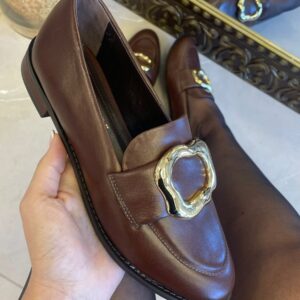 Mocassim Lorena em couro