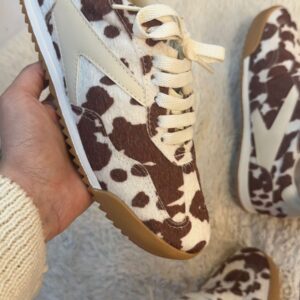 Tênis Cow Print Marrom