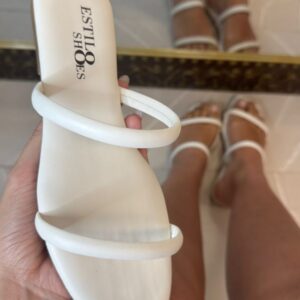 Rasteira Lolla Off White